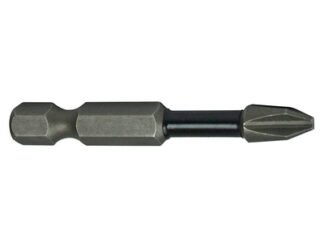 Faithfull Phillips Impact Screwdriver Bits PH2 x 50mm (Pack 3) (5023969312354) FAISBPH250IM