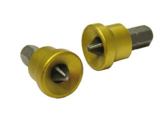 Faithfull Drywall Screwdriver Adaptor + PH2 Bits (2) (5023969273662) FAISBPH2DW