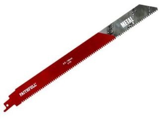 Faithfull S1230HM Metal Carbide Sabre Saw Blade 304mm x 8 TPI (5023969012575) FAISBS1230HM