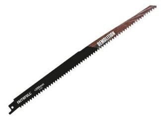 Faithfull S1411DF Bi-Metal Sabre Saw Blade Demolition 300mm 6 TPI (Pack of 5) (5023969314266) FAISBS1411DF