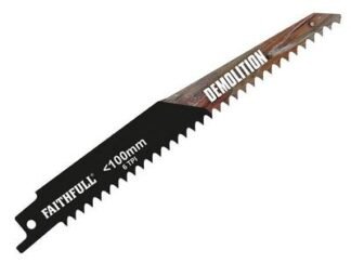 Faithfull S611DF Bi-Metal Sabre Saw Blade Demolition 150mm 6 TPI (Pack of 5) (5023969314273) FAISBS611DF