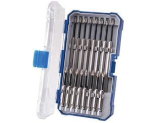 Faithfull Long Impact Bit Set in Case, 16 Piece (5023969007540) FAISBSET16I