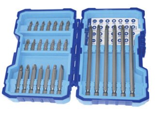Faithfull Extra Long Reach Screwdriver Bit Set, 27 Piece (5023969306179) FAISBSET27
