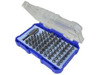Faithfull Screwdriver Bit Set, 61 Piece (5023969250090) FAISBSET61