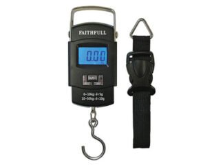 Faithfull Portable Electronic Scale 0-50kg (5023969300788) FAISCALE50KG