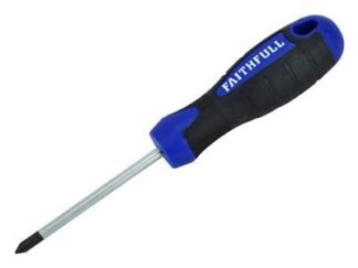 Faithfull Soft Grip Screwdriver Phillips Tip PH1 x 75mm (5023969251271) FAISDPH1