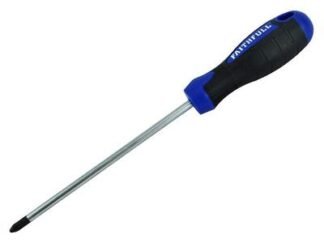 Faithfull Soft Grip Screwdriver Pozidriv Tip PZ2 x 150mm (5023969259789) FAISDPZ2150