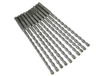 Faithfull SDS Plus Drill Bit 8mm OL: 210mm WL: 150mm Bulk 10 (5023969314303) FAISDS8210B