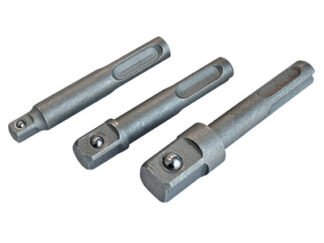 Faithfull SDS Square Drive Adaptor Set, 3 Piece (5023969306124) FAISDSOCSDS