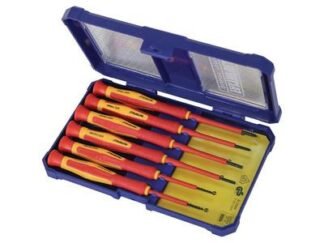 Faithfull Precision VDE Screwdriver Set, 6 Piece (5023969002538) FAISDVDEMINI