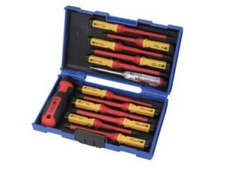 Faithfull Interchangeable VDE Screwdriver Set, 13 Piece (5023969002422) FAISDVDES13I