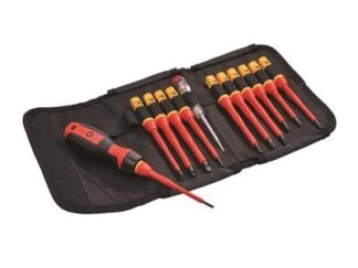 Faithfull Quick Change VDE Screwdriver Set, 13 Piece (5023969010595) FAISDVDES13W