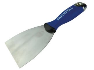 Faithfull Soft Grip Filling Knife 100mm (5023969317274) FAISGFK100ME