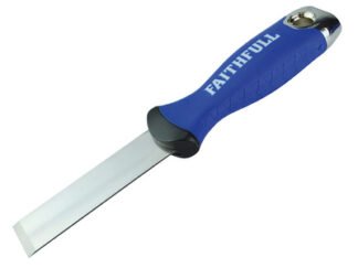 Faithfull Soft Grip Stripping Knife 25mm (5023969317182) FAISGSK25ME