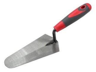 Faithfull Gauging Trowel Soft Grip Handle 7in (5023969270302) FAISGTGAUG7