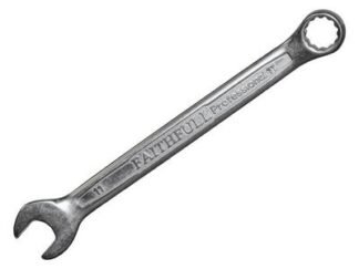 Faithfull Combination Spanner CV Satin Finish 11mm (5023969270678) FAISPAC11