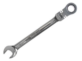 Faithfull Ratchet Combination Spanner Flex Head CV 13mm (5023969299457) FAISPARAT13