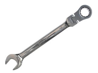Faithfull Ratchet Combination Spanner Flex Head CV 30mm (5023969299563) FAISPARAT30