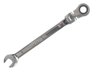 Faithfull Ratchet Combination Spanner Flex Head CV 8mm (5023969299402) FAISPARAT8