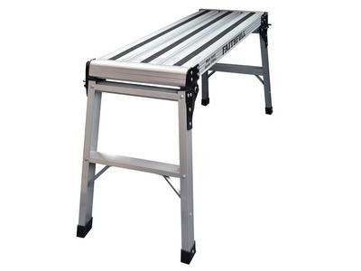 Faithfull Fold Away Step Up Aluminium L100 x H52 x W30cm (5023969299228) FAISTEPUP3