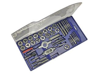 Faithfull Metric Tap & Die Set of 39 Carbon Steel (5023969263472) FAITAPDSET39