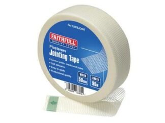 Faithfull PT1-50 Plasterers Joint Tape 50mm x 90m (5023969233819) FAITAPEJOINT