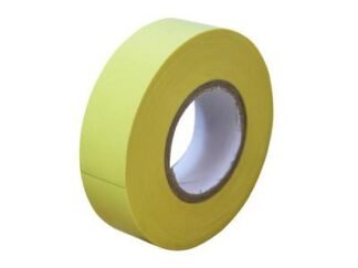 Faithfull PVC Electrical Tape Yellow 19mm x 20m (8012066020412) FAITAPEPVCY