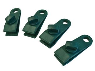 Faithfull Tarpaulin Clips - Set of 4 (5023969262017) FAITARPCLIPS