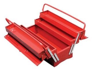 Faithfull Metal Cantilever Toolbox - 5 Tray 49cm (19in) (5023969252926) FAITBC519