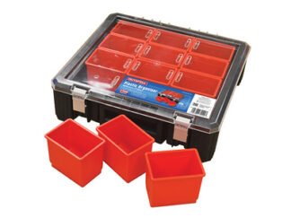 Faithfull Plastic Organiser 12 Tray 15in (5023969311203) FAITBORG15