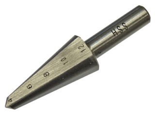 Faithfull HSS Taper Drill Bit 4-12mm (5023969269450) FAITD412