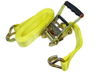 Faithfull Ratchet Tie-Down 5m x 50mm Trucker Breaking Strain 4000kg (5023969267791) FAITDTRUCK52