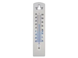 Faithfull Wall Thermometer - Plastic 200mm (5023969297712) FAITHPLASTIC