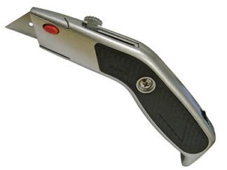 Faithfull Trimming Knife Angled Head Retractable Blade (5023969263007) FAITKRA