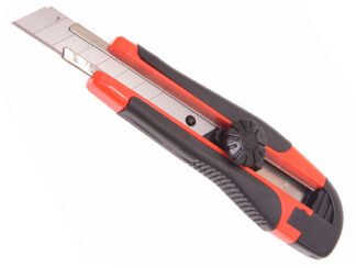 Faithfull Retractable Snap-Off Trimming Knife 18mm (5023969251462) FAITKRS18