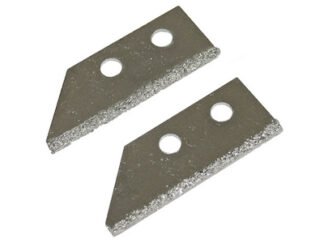 Faithfull Replacement Carbide Blades For FAITLGROUSAW Grout Rake (Pack of 2) (5023969304144) FAITLGROUSB