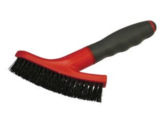 Faithfull Grout Scrubbing Brush Soft Grip Handle (5023969301198) FAITLSGSCRUB