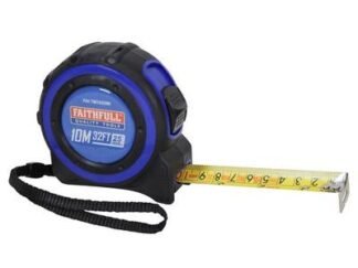 Faithfull Trade Tape Measure 10m/33ft (Width 25mm) (5023969005157) FAITM1025MI