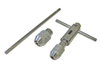 Faithfull Tap Wrench Ratchet Set M4 - M10 (5023969287447) FAITWRM4M10S