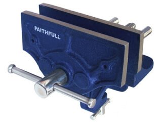 Faithfull Woodcraft Vice 150mm (6in) - Clamp Mount (5023969208527) FAIV34