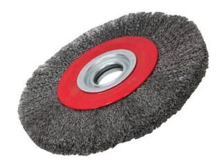 Faithfull Wire Wheel 200 x 25mm, 32mm Bore, 0.30mm Wire (5023969258805) FAIWBWW200