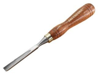 Faithfull Straight Gouge Carving Chisel 9.5mm (3/8in) (5023969243436) FAIWCARV2