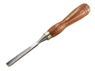 Faithfull FSC Straight Gouge Carving Chisel 9.5mm (3/8in) (5023969007274) FAIWCARV2F