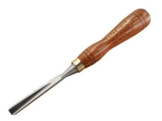 Faithfull V-Straight Parting Carving Chisel 9.5mm (3/8in) (5023969007335) FAIWCARV8F
