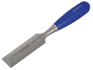 Faithfull Bevel Edge Chisel Blue Grip 32mm (1.1/4in) (5023969210070) FAIWCB114