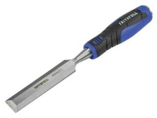 Faithfull Soft Grip Bevel Edge Chisel 25mm (1in) (5023969000664) FAIWCSG25