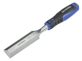 Faithfull Soft Grip Bevel Edge Chisel 38mm (1.1/2in) (5023969000688) FAIWCSG38
