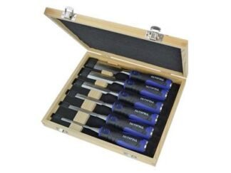 Faithfull Soft Grip Chisel Set + Storage Box, 6 Piece (5023969001029) FAIWCSGS6WB