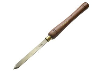 Faithfull HSS Turning Chisel 15mm Diamond Point Scraper (5023969257778) FAIWCTDPS15