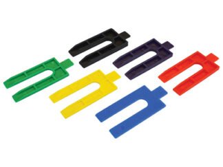 Faithfull Plastic Packing Wedges Mixed (Pack 100) (5023969306193) FAIWEDGE100